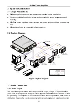 Предварительный просмотр 9 страницы SE audio AMP100V User Manual