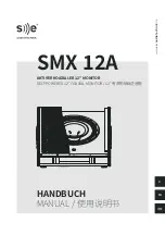 Preview for 1 page of SE Audiotechnik SMX 12A Manual