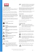 Предварительный просмотр 3 страницы SE Controls Seco Ni 40 Technical Information And Operating Instructions