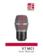 Предварительный просмотр 1 страницы SE Electronics V7 MC1 User Manual