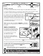 Предварительный просмотр 15 страницы Se-Kure Controls LE PLUS Installation Instructions Manual