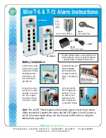 Preview for 1 page of Se-Kure Controls Mini T Series Instructions