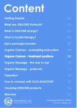 Preview for 2 page of SE ORGONE CANNON User Manual