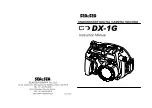 Preview for 1 page of Sea & Sea DX-1G Instruction Manual