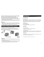 Предварительный просмотр 6 страницы Sea & Sea DX-5400 Instruction Manual