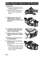 Preview for 12 page of Sea & Sea MDX-40D Instruction Manual