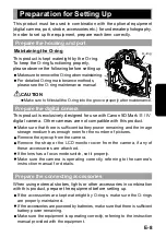 Preview for 9 page of Sea & Sea MDX-5D Mark IV Instruction Manual