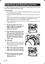 Preview for 12 page of Sea & Sea MDX-5D Mark IV Instruction Manual