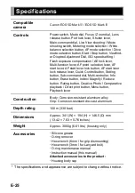 Preview for 26 page of Sea & Sea MDX-5D Mark IV Instruction Manual