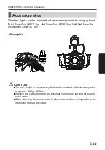 Preview for 21 page of Sea & Sea MDX-a7III Instruction Manual