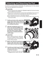 Предварительный просмотр 13 страницы Sea & Sea MDX-D300s Instruction Manual