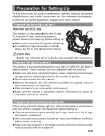 Предварительный просмотр 9 страницы Sea & Sea MDX-EM5 Mark II Instruction Manual