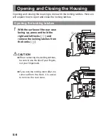 Предварительный просмотр 10 страницы Sea & Sea MDX-EM5 Mark II Instruction Manual