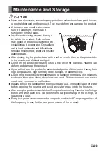 Preview for 23 page of Sea & Sea MDX-Z7 II Instruction Manual