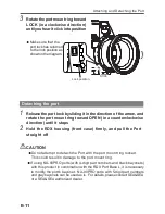 Предварительный просмотр 12 страницы Sea & Sea RDX-D60 Instruction Manual