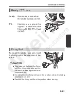 Preview for 13 page of Sea & Sea YS-01 Instruction Manual