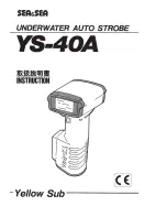 Sea & Sea YS-40A Instruction preview