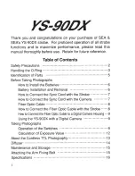 Preview for 2 page of Sea & Sea YS-90DX Instruction Manual