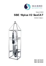 Sea-Bird Scientific SBE 19plus V2 SeaCAT Basic User Manual предпросмотр