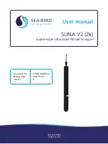 Sea-Bird Scientific SUNA V2 User Manual предпросмотр