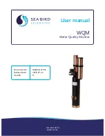 Preview for 1 page of Sea-Bird Scientific WQM Series User Manual