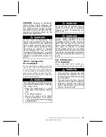 Preview for 62 page of Sea-doo 2005 3D RFI Operator'S Manual