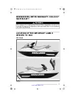 Preview for 5 page of Sea-doo 2011 RXX Operator'S Manual