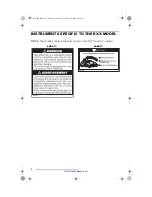 Preview for 6 page of Sea-doo 2011 RXX Operator'S Manual