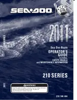 Sea-doo 210 Challenger Operator'S Manual preview