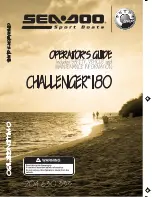 Sea-doo Challenger*180 Operator'S Manual preview