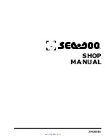 Preview for 2 page of Sea-doo GTI 5865 Shop Manual