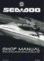 Sea-doo GTS 5815 Shop Manual preview