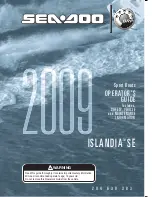 Preview for 1 page of Sea-doo Islandia SE Operator'S Manual