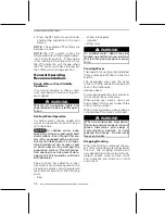 Preview for 76 page of Sea-doo SAR 2018 Series Operator'S Manual