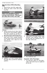 Preview for 86 page of Sea-doo SPARK Series Operator'S Manual