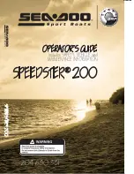 Sea-doo Speedster 200 Operator'S Manual preview