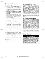 Preview for 25 page of Sea-doo Speedster 200 Operator'S Manual