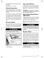 Preview for 81 page of Sea-doo Speedster 200 Operator'S Manual