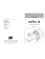 Sea-doo Z50S User Manual предпросмотр