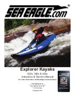 Sea Eagle Boats Explorer 300x Instruction & Owner'S Manual preview