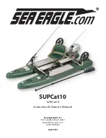 Sea Eagle Boats SUPCat10 Instruction & Owner'S Manual preview