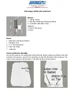 Preview for 1 page of Sea Eagle FSK Canopy with Solar Panel Manual