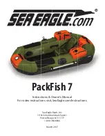 Preview for 1 page of Sea Eagle PackFish 7 Instruction & Owner'S Manual