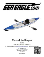 Preview for 1 page of Sea Eagle RazorLite 393RL Instruction & Owner'S Manual