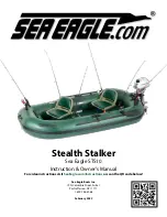 Sea Eagle Stealth Stalker STS10 Instruction & Owner'S Manual preview