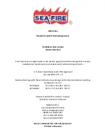 Sea-Fire FD 1001-1500 Installation Instructions Manual preview