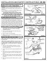 Sea gull lighting AMBIANCE HC-342 Installation And Safety Instructions предпросмотр