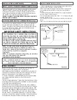 Предварительный просмотр 2 страницы Sea gull lighting AMBIANCE HC-342 Installation And Safety Instructions