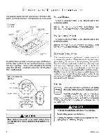 Preview for 8 page of Sea Ray 210 Bow Rider Owner'S Manual Supplement