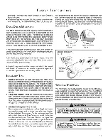 Preview for 13 page of Sea Ray 210 Bow Rider Owner'S Manual Supplement